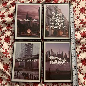 New York or Nowhere framed prints
